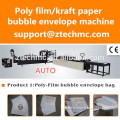 Foshan ztech brand Aluminum bubble film bag machine